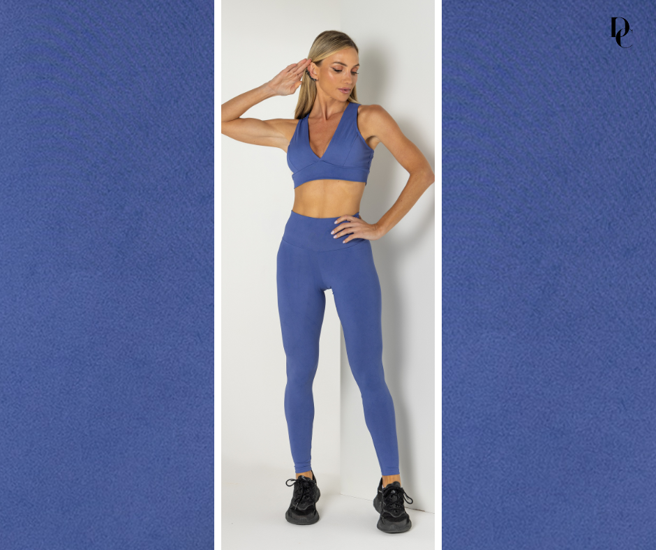Sport Bra Sportive Blue – Moda Fitness