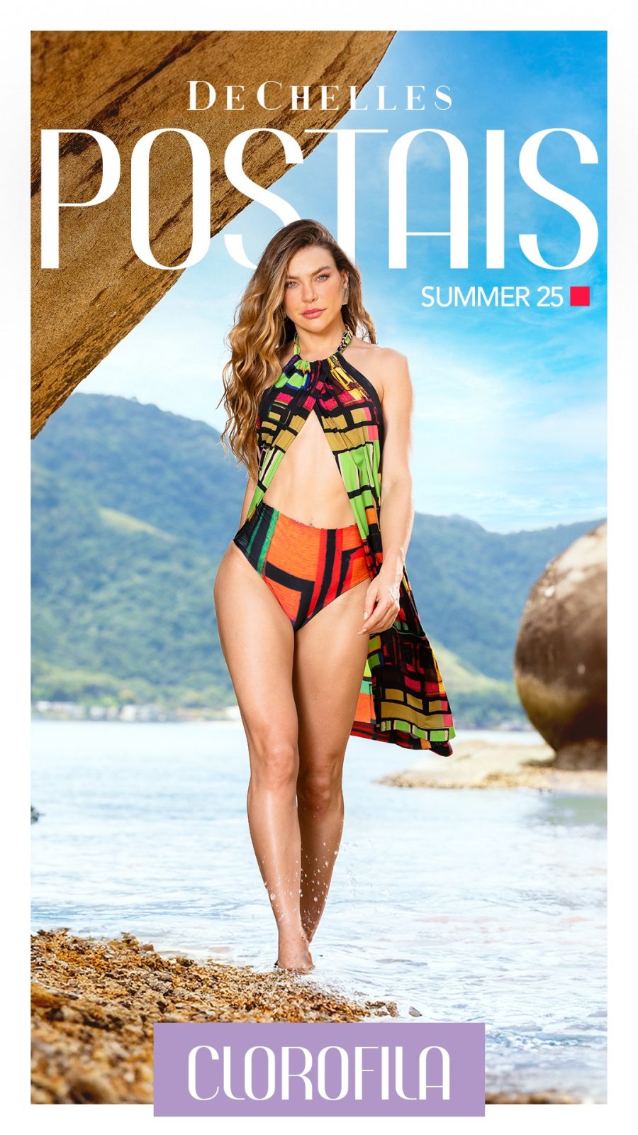Coleção Verão 2025 - Postais - Preview Clorofila