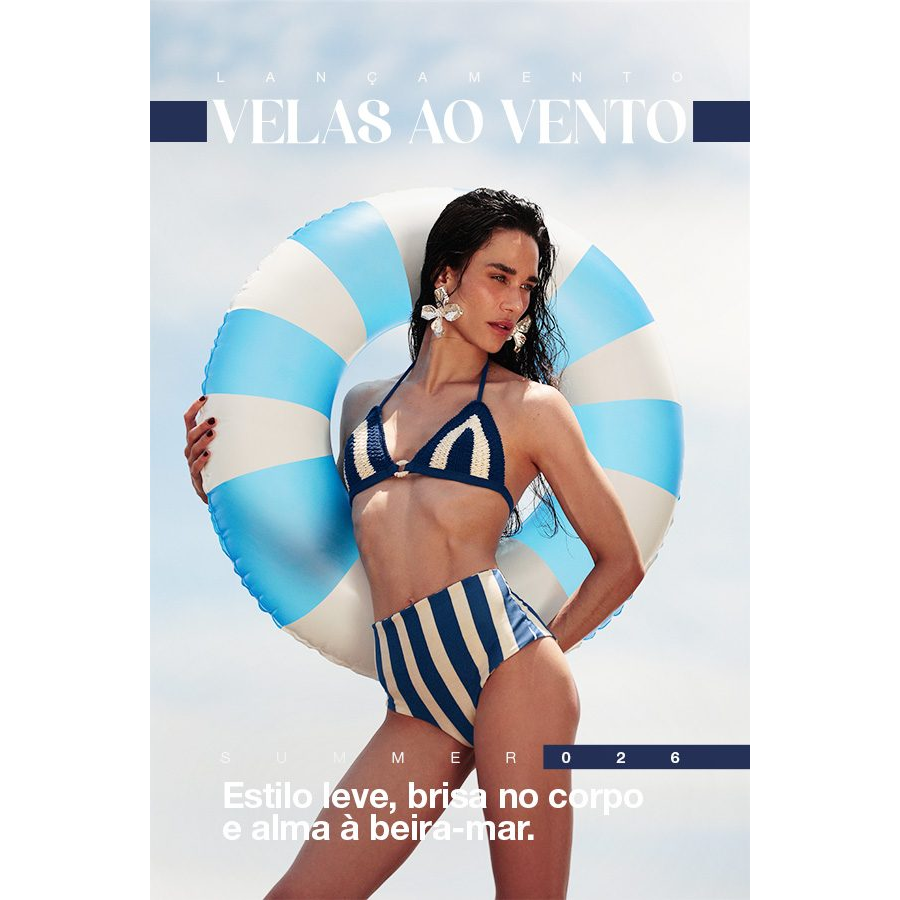 🌞A brisa do mar virou estampa