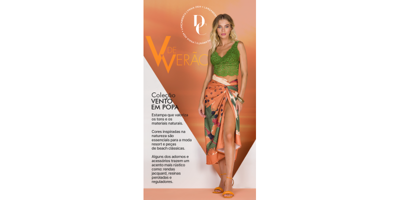 Sofisticação dos tons naturais e estampas inspiradas na natureza!