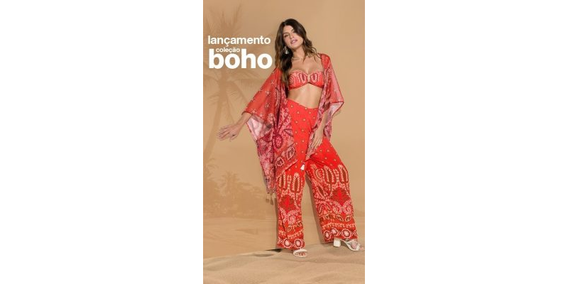 Trend: Elementos boêmios na moda praia