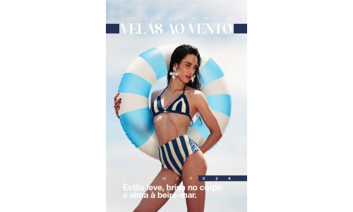 🌞A brisa do mar virou estampa